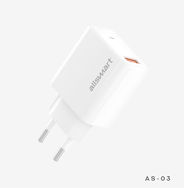 CARREGADOR FASTCHARGER AS-03 - ALLSMART/ 3.1A/ 15W