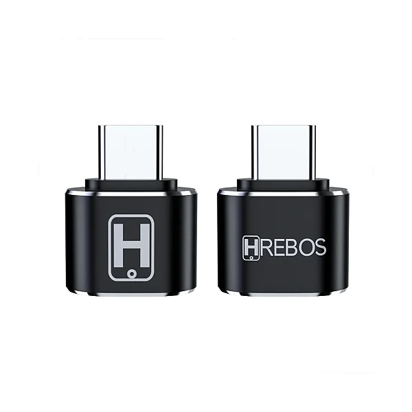 HS-337 ADAPTADOR OTG - TIPO C/ USB - HREBOS