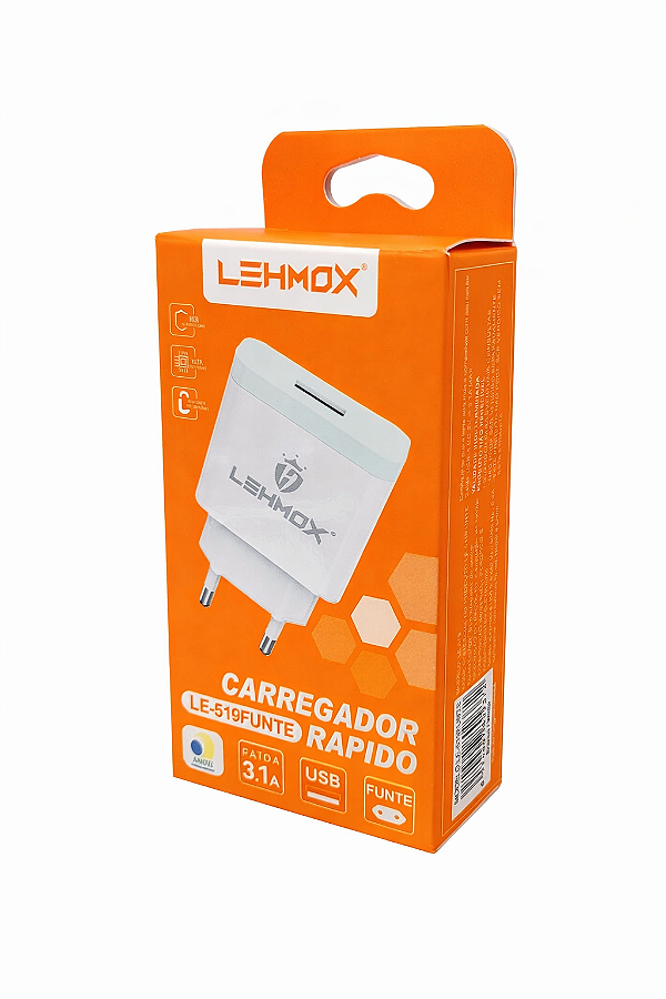 CARREGADOR LE-519 - LEHMOX