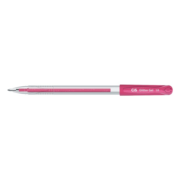 Caneta Cis Glitter Gel 1.0 Rosa