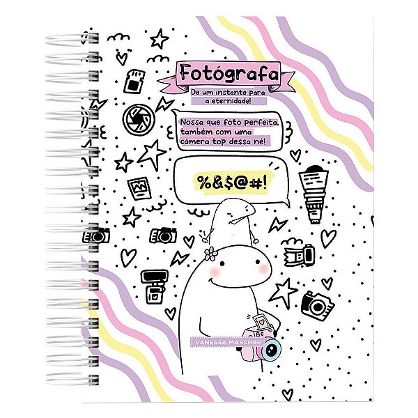 Agenda Permanente - Capa Kawaii Fofo