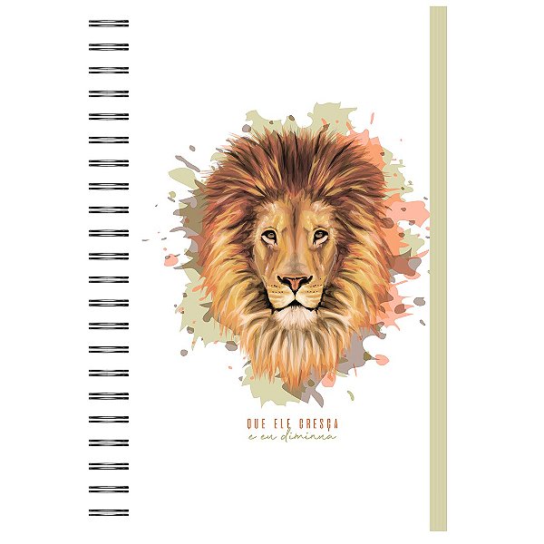 Planner Devocional : Leão Terra
