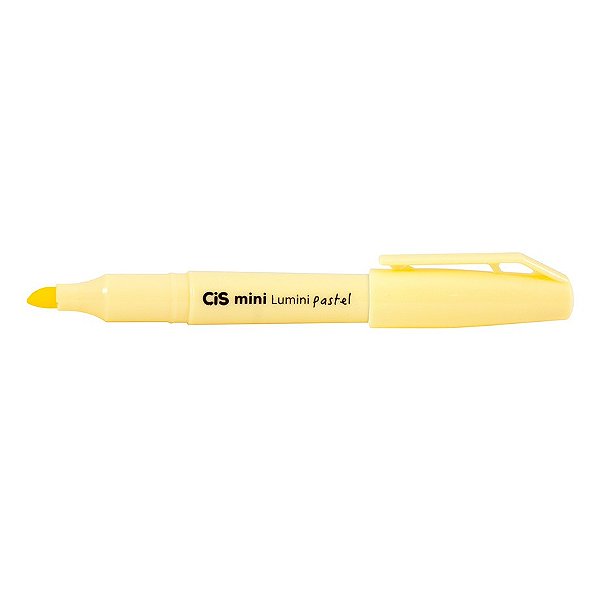 Marca Texto Mini Lumini PASTEL CIS - Amarelo