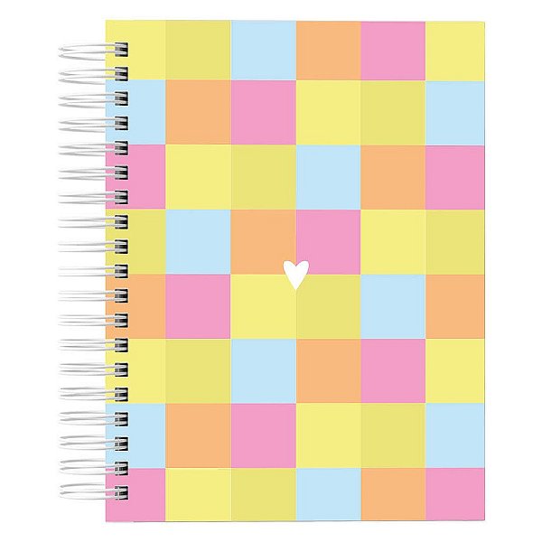 Planner Permanente : Xadrez Pastel