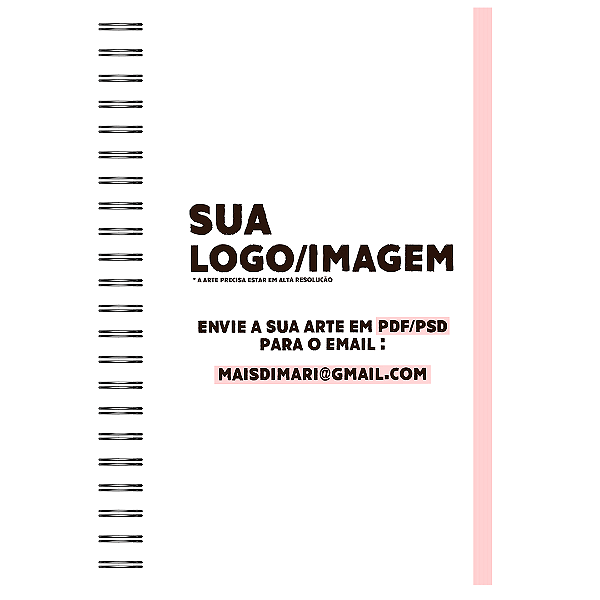Agenda de Atendimentos : Capa Personalizada