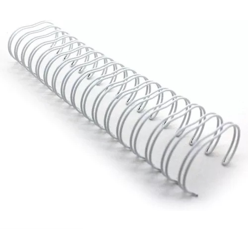 Duplo Wire-O para Encadernação A5 1 1/8 (4 unidades) - Branco