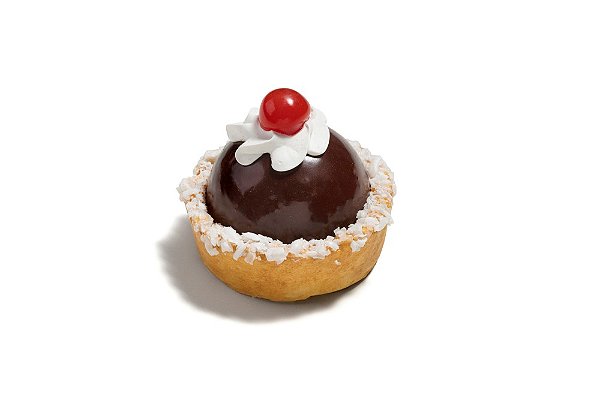 Bolinho de Chocolate artificial para decoração.