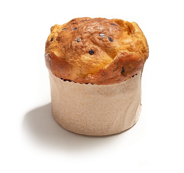 Chocotone artificial para decoração.