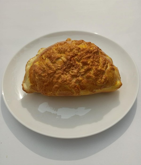 Empanada artificial para decoração.