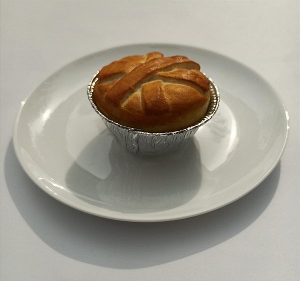 Empadinha Trançada artificial para decoração.