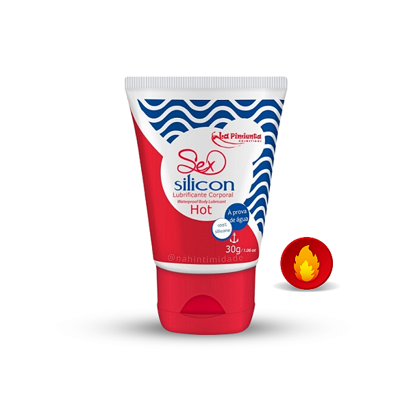 Lubrificante Siliconado Sex Silicon Hot Esquenta - 30g