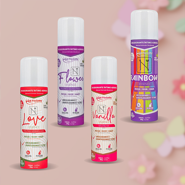 Desodorante Íntimo Feminino - Linha Essence