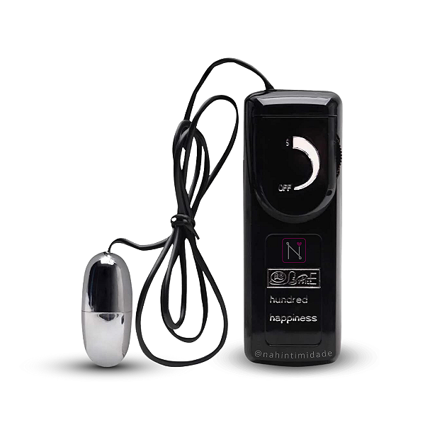 Bullet com Fio Multivelocidade - Cromado - À Pilhas