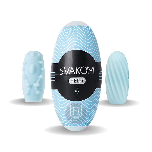 Egg Masturbador em Silicone - Hedy Azul