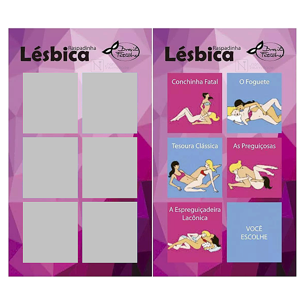 Raspadinha de Posições - Lésbica