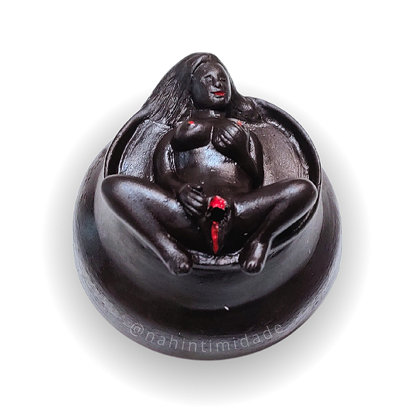 Tampa para Lata Formato Mulher Nua