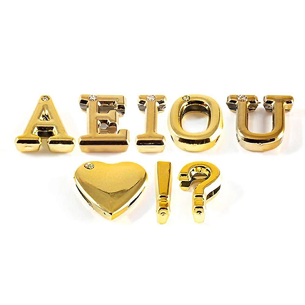 Letras para Personalizar Calcinha