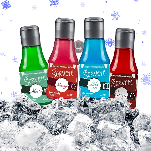 Óleo Beijável Ice - Linha Sorvete Esfria - 35ml