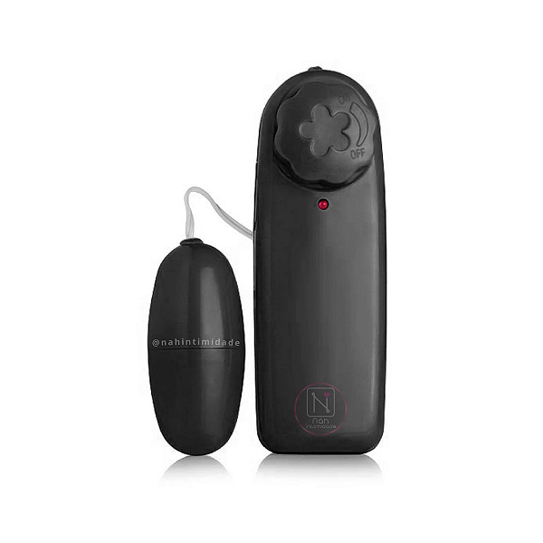 Vibrador Bullet com Fio Multivelocidade - À Pilhas