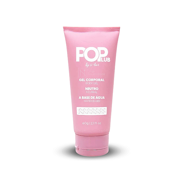 Lubrificante Neutro À Base De Água - Pop Lub