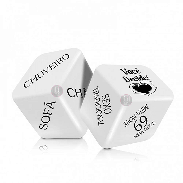 Dado Duplo Jogo Cubo do Amor Hot