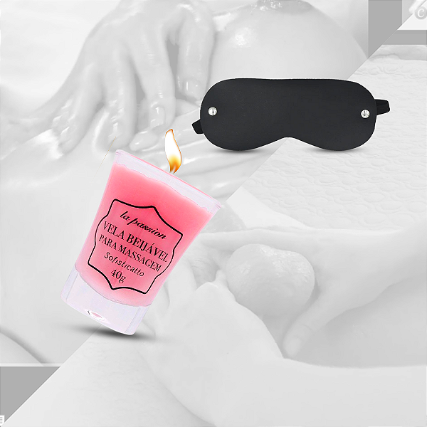 Kit Massagem Com Velas