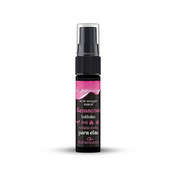 Gel Excitante Sensações - Esquenta, Esfria e Vibra - 15g
