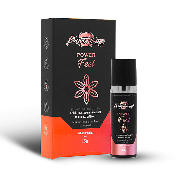 Gel Adstringente Beijável - Power Feel - Mais Apertada - 15g