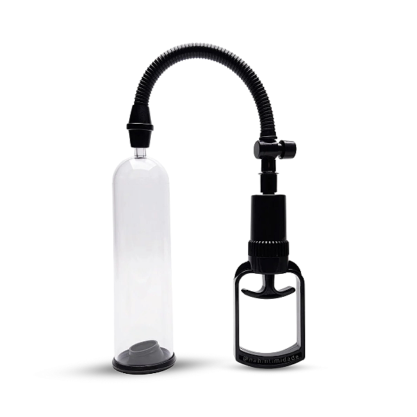 Bomba Peniana Manual com Seringa Com 3 Anéis