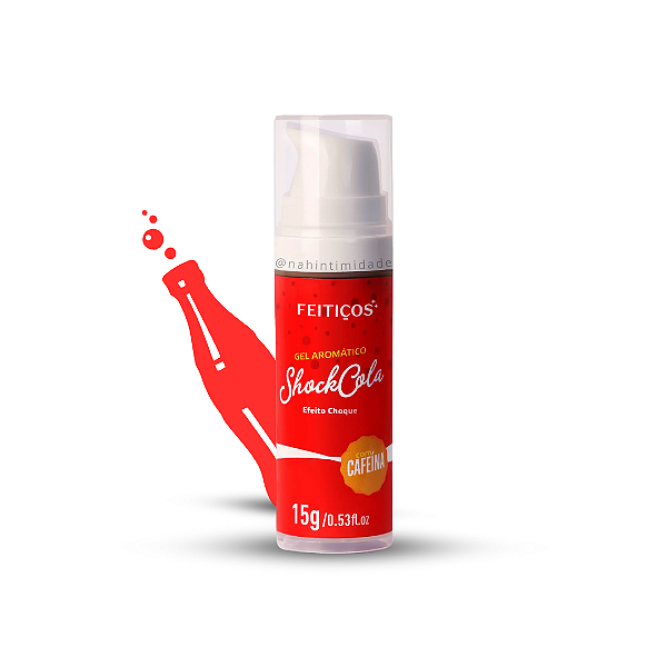 ShockCola - Vibrador Líquido Sabor Coca-Cola - 15g