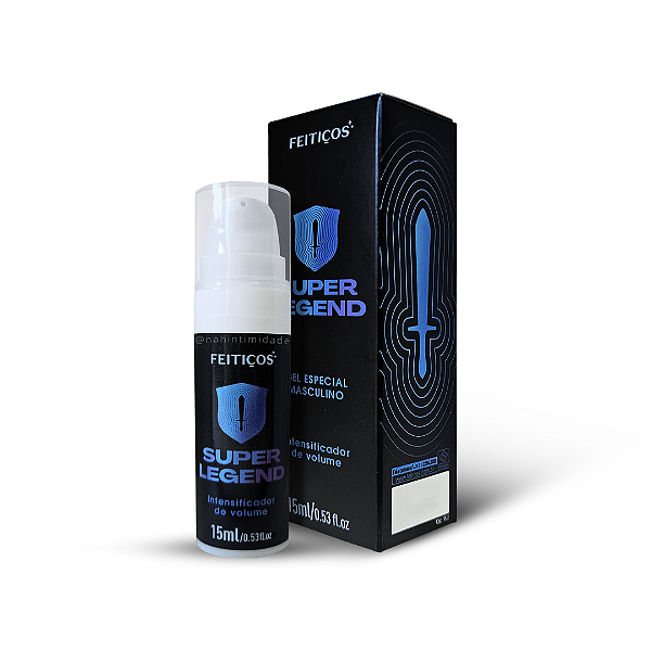 Super Legend - Gel Masculino Intensificador de Volume - 15ml