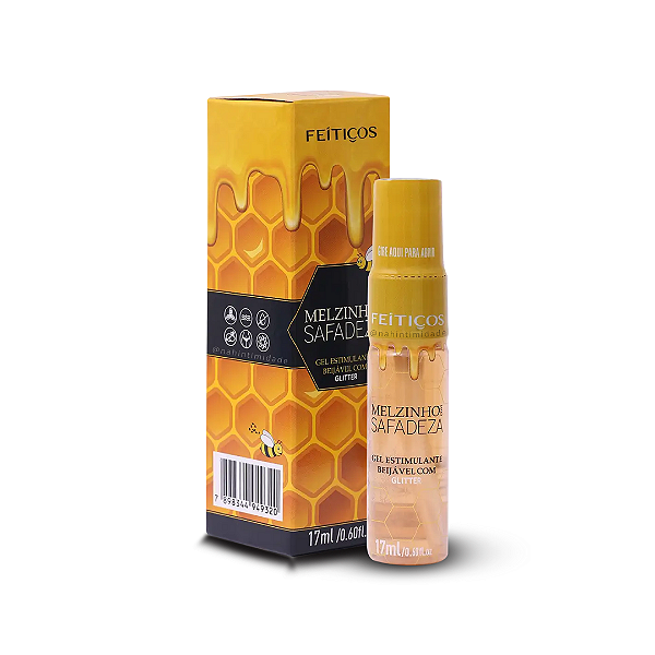 Melzinho com Safadeza - Calda Beijável Estimulante - 17ml