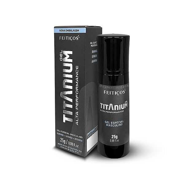 Titanium - Gel Diário de Alta Performance Especial Masculino - 25g