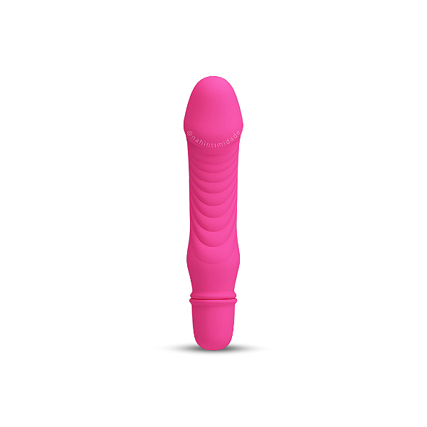 Vibrador de Ponto G Silicone 10 Vibrações - Stev - À Pilhas