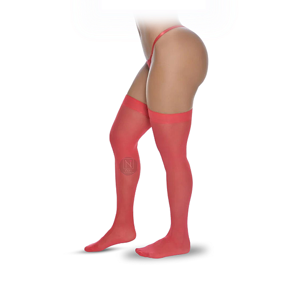 Meia 7/8 Lisa Punho Social - Cores Variadas