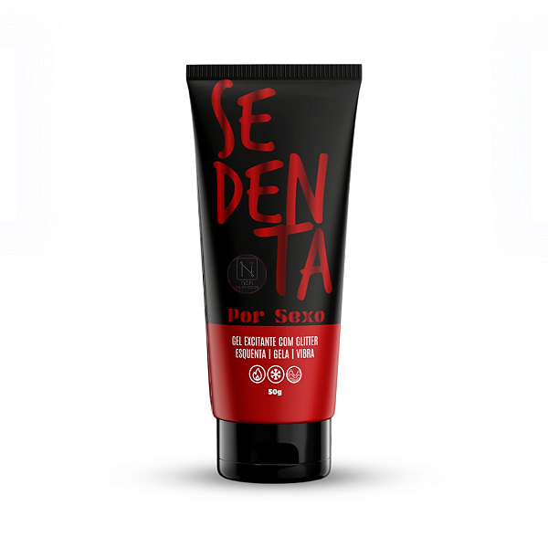 Sedenta Por Sexo - Gel Funcional Feminino com Glitter - 50g