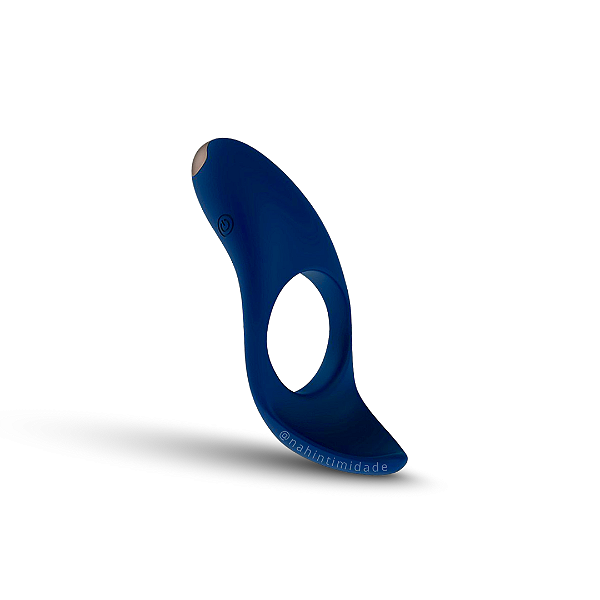 Anel Peniano em Silicone com 7 Vibrações - Recarregável