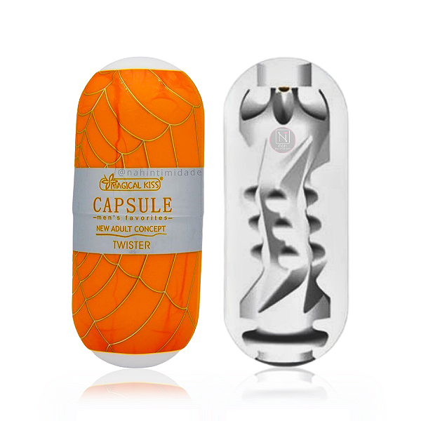 Egg Capsule - Masturbador Vazado em Cyber Skin