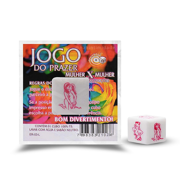Dado Jogo do Prazer - Mulher x Mulher