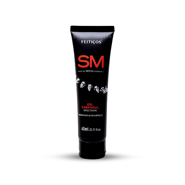 SM - Gel Corporal Estimulante Morango com Chantilly - 60ml
