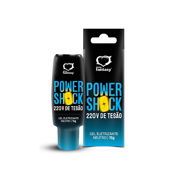 Power Shock 220v - Gel Eletrizante - 15g