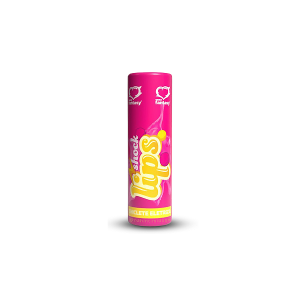 Shock Lips - Gloss Beijável Eletrizante Sabor Chiclete
