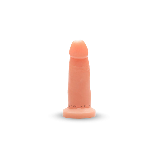 Pênis Realístico Pequeno de Borracha - 11x3cm - Bege