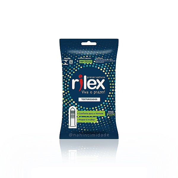 Preservativo Rilex Texturizado - 3 Unidades