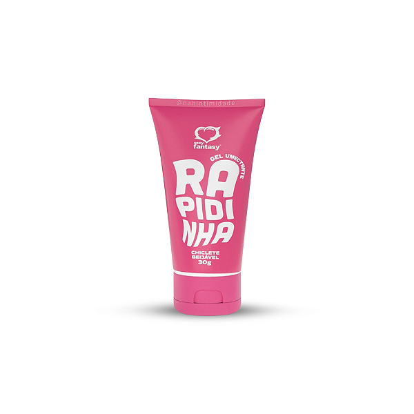 Rapidinha Chiclete - Gel Deslizante À Base de Água Beijável - 30g