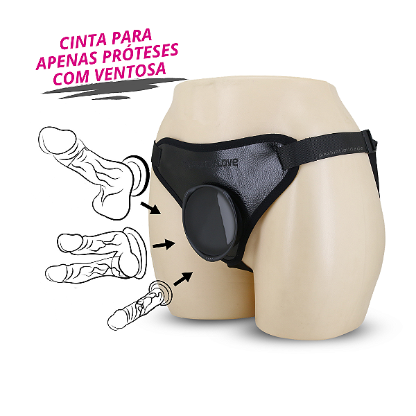 Caludio I - Cinta Peniana para Próteses com Ventosa