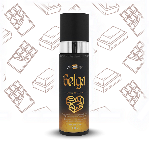 Chocolate Belga - Óleo de Massagem e Banho - 120ml