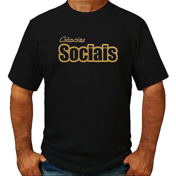 Camiseta Malha Fria Formandos Ciências Sociais