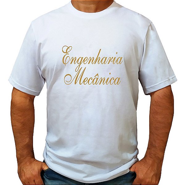 Camiseta Formandos Engenharia Mecânica Malha Fria