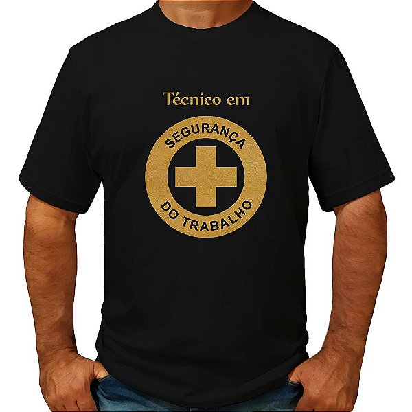 Camiseta Téc. Em Segurança Do Trabalho Malha Fria Formandos